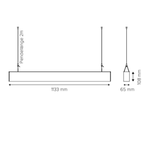 K-Horizon, Aufbau/ Einbau/ Pendelleuchte – Bild 5